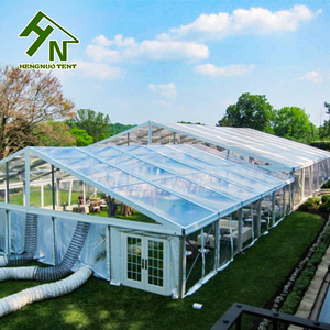 Tente de <span class=keywords><strong>mariage</strong></span> en PVC transparent ignifuge 25x40m 25x50m, <span class=keywords><strong>chapiteau</strong></span> en aluminium pour événements extérieurs, anniversaires et fêtes toutes saisons - Product Image 3