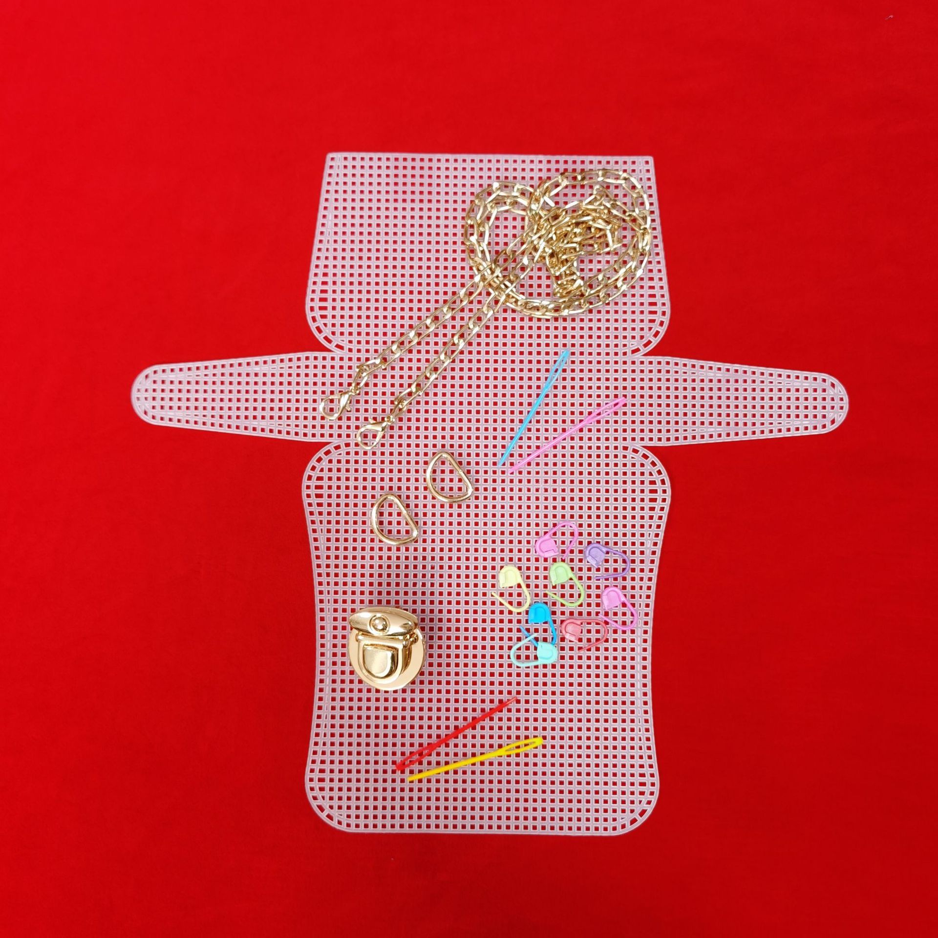 Ensemble de matériel pour antivol de disque compact.