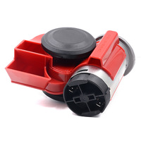 Bocina de Aire Tipo Caracol para Motocicleta de 12V y Camión de 24V con Compresor y Diseño de Altavoz Tweeter