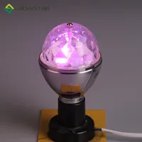 3W LED Kristall rotierende RGB Mini Glühbirne für DJ Disco KTV Party Disco Licht
