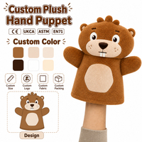 Marionnette de Soliflore en Peluche Personnalisée, Jouet Interactif pour Enfants, Poupée Éducative pour le Contabillement des Histoires, Cadeau de Jeu de Rôle