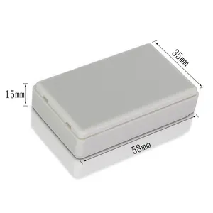 صندوق صغير خارجي ABS صندوق تصميم مخصص من الشركة المصنعة لبطاريات البولي فيثيرين حاوية بلاستيكية للجهاز الإلكتروني