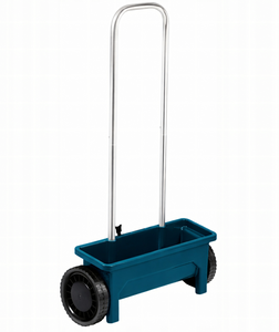 Large Wheel Long Handle 12L <strong>Grass</strong> Lawn Spreader Dry Granular Fertilizer Seed Salt Grit Spreader - Product Image 4
