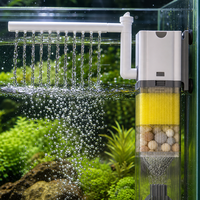 Matériaux filtrants de remplacement pour aquarium, équipement de filtration pour aquarium, matériel de filtration pour aquarium, équipement pour aquarium à installation simple