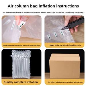Borsa gonfiabile all'ingrosso della colonna d'aria della colonna della bolla del materiale protettivo antiurto della AIR-DFLY Express per l'imballaggio <span class=keywords><strong>Spo</strong></span> - Product Image 5