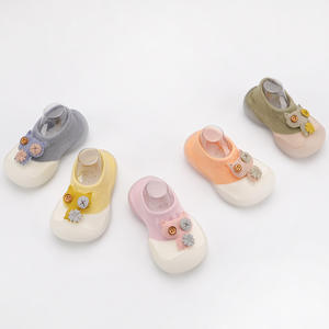Scarpe di cotone antiscivolo per bambini e bambine modello di calze estive morbide per bambini e bambine - Product Image 4