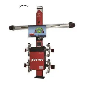 SHENGDA manual 3d wheel car auto alignment sds machine automotive tools computer and camera