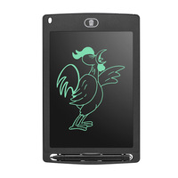 Tablette d'écriture LCD pour enfants, tableau de dessin électronique effaçable, bloc-notes graphique de 8,5/10/12/15 pouces, idéal pour les messages et le dessin