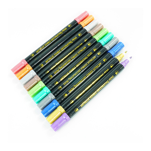 Marcadores de <span class=keywords><strong>tinta</strong></span> metálicos comestibles de seguridad de grado alimenticio, bolígrafos comestibles, marcadores de panadero para pintura decorativa para pasteles - Product Image 5