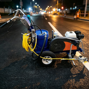 Marcado de Estacionamientos con Pintura: Espacios de Estacionamiento Duraderos y Claramente Definidos, Equipo de Marcado Vial por Extrusión en Caliente - Product Image 5