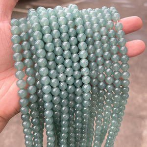 Joyería Jingde, Jade Hetian de Qingshui, Cuentas Redondas de Calcedonia, Ábaco, Accesorios Hechos a Mano, Sueltos, para Ensartar - Product Image 4