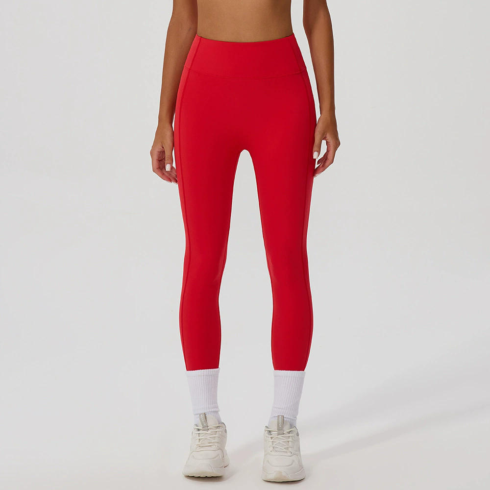 High-Waist Activewear Leggings (Z429): closure, strap or waistband adjustment reference