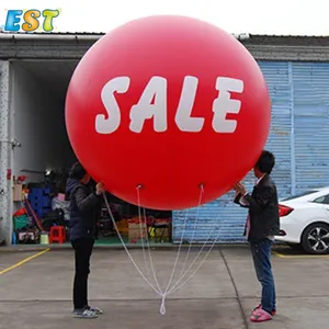飞行巨型充气气球氦气球充气户外广告