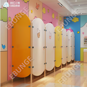 Panneau Hpl Quincaillerie de <span class=keywords><strong>douche</strong></span> commerciale Cloisons Charnière Cabine Panneau stratifié compact pour cloisons d'école Toilette - Product Image 5