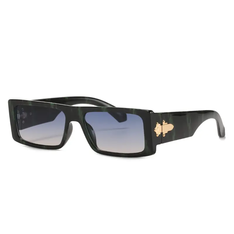 New Millionaire square sunglasses European and American retro sunglasses cross-border modern sunglasses for men and women