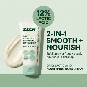 Crema de Manos con Ácido Láctico 12% AHA, Exfoliante, Suavizante y Nutritiva para Manos Secas, Ásperas y Agrietadas, Cuidado Reparador - Product Image 2
