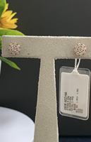 925 Silber Vergoldete Blumen-Ohrringe, Kleine und Schlichte Damen-Ohrringe, Tägliches Tragen, Dating, Geburtstage, Feiertagsgeschenke