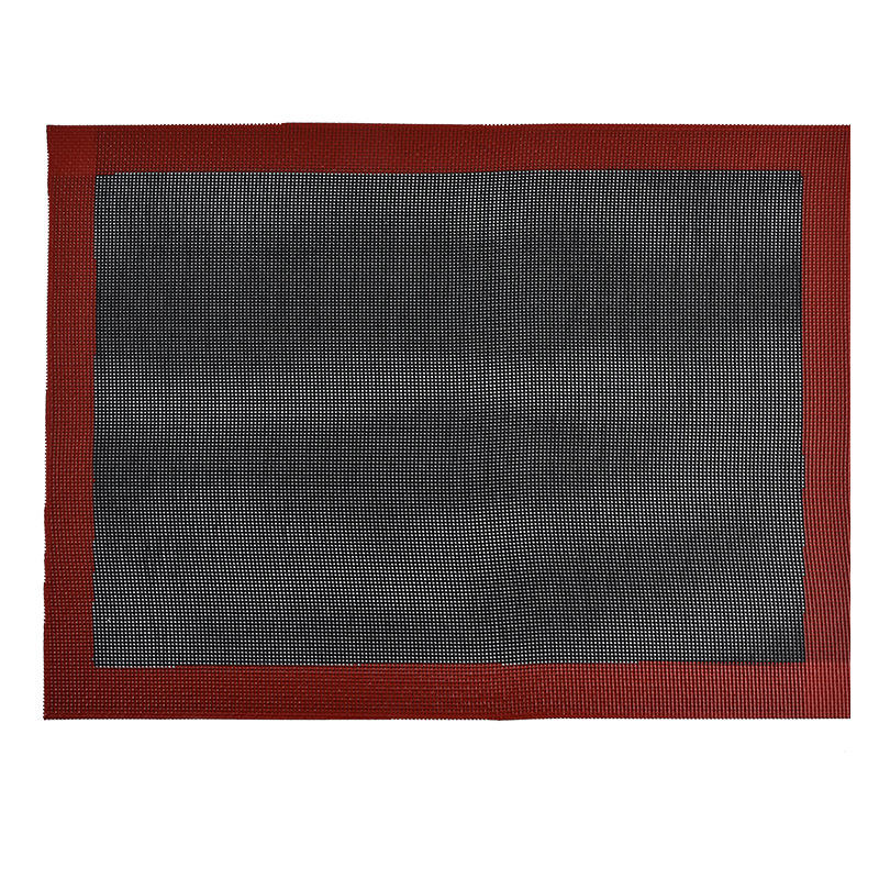 600*400mm black background with red edges