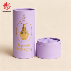 Fabricante Baoren, tubos de papel cosmético, marca Premium, lápiz labial personalizado y embalaje de aceite esencial, tubos de papel especiales con logotipo - Product Image 1