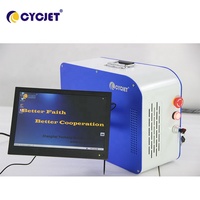 Système de marquage laser pour pneus CYCJET / Marqueur laser mobile pour les flancs des pneus de camion, de 14 pouces standard jusqu'à 25 pouces