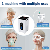 Électrolyseur à hydrogène de 6000 ml par minute, électrolyseur PEM, inhalateur, générateur d'hydrogène par inhalation, machine à hydrogène de 6000 ml