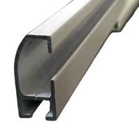 Rail de rideau en aluminium de style moderne et accessoires de fenêtre en métal de voie