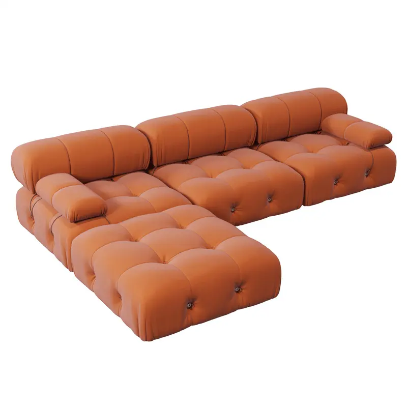 Новый продукт, диван для спальни, кожаное кресло для гостиной, секционный Круглый комплект, диван Марио Беллини