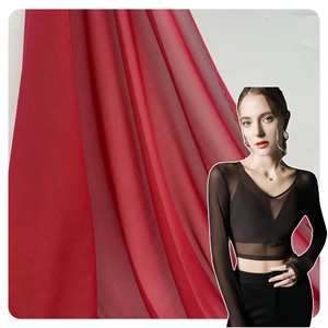 HOT SELLING <strong>SOFT</strong> and SPANDEX DIFFERENT COLORS for CHOICE <strong>MESH</strong> <strong>FABRIC</strong> for SUMMER WEARING - Product Image 1