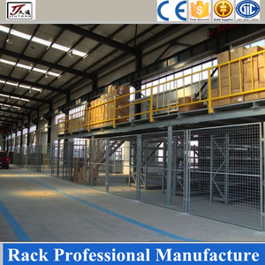 Plateforme de mezzanine en acier pour entrepôt, système de poteaux et poutres en acier durable, adapté à l'industrie - Product Image 2