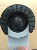 Aspirateur à poils d'animaux sans fil électrique, alimenté par batterie, en ABS, écologique, pour chats et chiens, portable, avec fonction massage et élimination des poils.