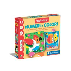 CLEMENTONI SAPIENTINO LOGIC - NÚMEROS Y COLORES - Product Image 1