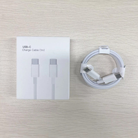 Cable DE DATOS PD 20W de 1M, cable de teléfono tipo C, cable de carga rápida de tipo C, cable de teléfono para iPhone, Android, auriculares para ordenadores, venta al por mayor