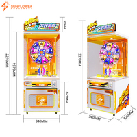 Machine de jeu d'arcade commerciale à monnayeur, roue tournante, distributeur de prix, pour lieux de divertissement intérieurs, 110-240V - Grande Vente