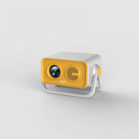 Mini Proyector de Cine en Casa con Sistema Android 14, Resolución 720P, Compatible con 4K, LED LCD, Video Inteligente, WiFi, Bluetooth, Tiro Corto