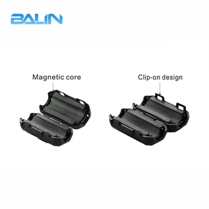 Tamaño personalizado ruido Supressor NiZn núcleo de ferrita EMI filtro de ruido negro con caja de plástico - Product Image 4