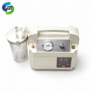Pompe à vide médicale, aspirateur chirurgical, machine d'aspiration électrique avec manomètre et contrôle numérique - Product Image 4