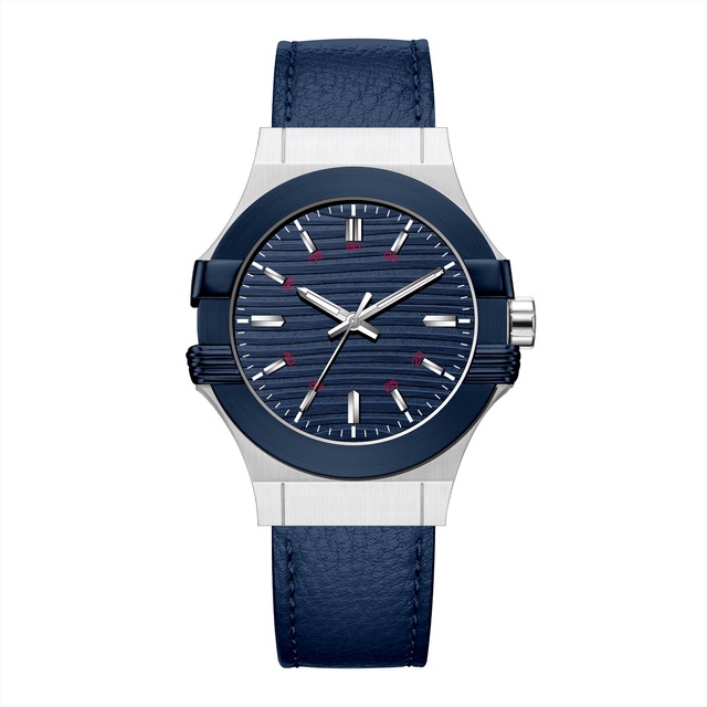 2026 Leather Waterproof Luminous Men's Quartz Watch Montre Homme Modern Stylish Gift Supplier Flexible Customization