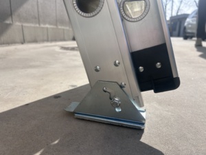 Échelle télescopique portable en aluminium avec cordon <span class=keywords><strong>de</strong></span> traction pour la maison, l'entrepôt et les travaux en extérieur – Offre Spéciale - Product Image 2