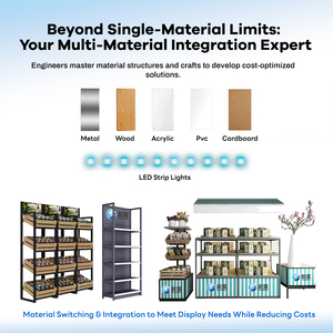 Espositori e Scaffali Metallici Personalizzati per Supermercati, Farmacie, Enoteca, <span class=keywords><strong>Tabaccherie</strong></span>, Negozi di Cosmetici e Alimentari - Product Image 6