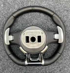 Volant en cuir style AMG, assemblage direct usine, volant sport en cuir perforé AMG pour Mercedes-Benz - Product Image 4