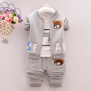 Autunno a maniche lunghe set bambino del bambino <span class=keywords><strong>18</strong></span> <span class=keywords><strong>mesi</strong></span> del bambino dei <span class=keywords><strong>vestiti</strong></span> del ragazzo - Product Image 3