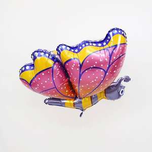 Nuevas llegadas fiesta de cumpleaños serie insectos globo abeja <span class=keywords><strong>mariposa</strong></span> Rana mariquita globo de papel de aluminio al por mayor - Product Image 3