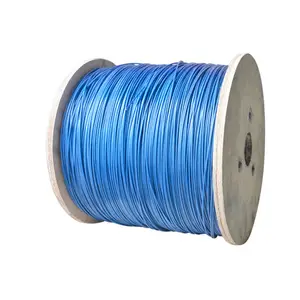 2mm roestvrij staaldraad kabel Suppliers-Goede Prijs Zwart Rood Blauw Transparante Kleur Pvc/Tpu/Pa/Pp Gecoat Roestvrij Stalen Kabel 2Mm 1X7 Touw Draad Gordijn Touw