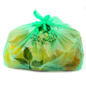 Bolsas de Plástico Biodegradables de Maíz PLA Compostables para Camisetas, Bolsas de Compras Ecológicas Personalizadas, Bolsas Bioplásticas - Product Image 5