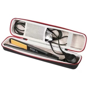 Étui rigide pour <span class=keywords><strong>fer</strong></span> à <span class=keywords><strong>lisser</strong></span> avec poche en filet, sac de rangement portable pour lisseur <span class=keywords><strong>Dyson</strong></span> Airstrait - Product Image 2