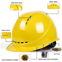 Casque de chantier très vendu, logo personnalisé gratuit, casque de sécurité EPI pour les travailleurs sur les chantiers, casque de protection pour l'ingénierie