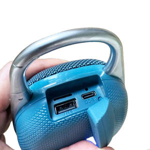 Factory 5W <b>Mini</b> Portable BT <b>Speaker</b> with Carabiner RGB LED Light 40min Fast Charging Type-C Outdoor Climbing Travel <b>Speaker</b> - Product Image 6