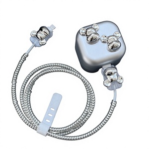 Nouvelle coque de protection pour tête de charge rapide 20W <span class=keywords><strong>standard</strong></span> britannique avec design ours électroplaqué et protection du câble de données - Product Image 3
