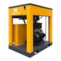 Kompresor udara energi tinggi industri 7,5 kW 15kW 75KW 110kW mesin kompresor udara putar dengan pengering