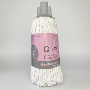 MOP IN COTONE BIANCO 275 Grs (scatola da 48 pz) ALTA QUALITÀ E LUNGA DURATA - Product Image 2